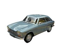 YRXIAO 1 18 Per Peugeot Resin Coupe Modello 204 Ornamento Statico Blu Metallizzato