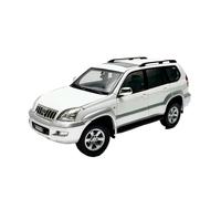 YRXIAO 1/18 Per Toyota Prado PRADO GX 2008 Modello Auto In Lega Con Porta Intera, Ornamenti In Metallo Per Veicoli Bianchi