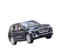 YRXIAO 1 24 Per BMW X7 SUV In Lega Pressofuso Modello Di Auto Tirare Indietro Suono E Luce Giocattolo Per Bambini Veicolo Da Collezione(A)