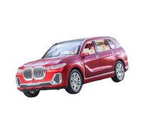 YRXIAO 1 24 Per BMW X7 SUV In Lega Pressofuso Modello Di Auto Tirare Indietro Suono E Luce Giocattolo Per Bambini Veicolo Da Collezione(C)