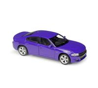 YRXIAO 1:24 Per Charger R/T Sports Car 2016 Modello In Lega Hobby Collection Ornamenti Metallici Statici(Purple)