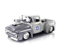 YRXIAO 1:24 Per F100 1956 Pickup Top Cover Rimovibile In Lega Pressofusa Giocattolo Veicoli In Miniatura Modello Di Auto