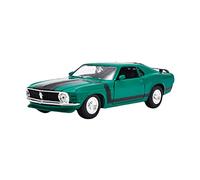 YRXIAO 1 24 Per Ford Mustang Boss Simulazione In Lega Zinco Tirare Indietro Modello Auto Regalo San Valentino Per Adulti Veicolo Da Collezione