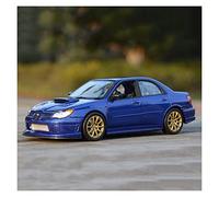 YRXIAO 1 24 Per Subaru Impreza Wrx Sti Auto Sportiva Pressofuso In Lega Modello Di Auto Per Adulti Decorazione Della Casa Veicolo Da Collezione(Blu)