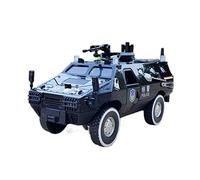 YRXIAO 1 24 Per ZFB Camion Militare Auto Blindata Modello In Lega Diecast Veicolo Giocattolo Auto Suono E Luce Veicolo Da Collezione(A)