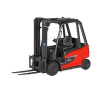 YRXIAO 1:25 Per BR 1252 E30 Carrello Elevatore In Lega Modello Camion Costruzione LINDE 2631/0 Per Decorazione Domestica Rosso