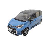 YRXIAO 1 30 Per Toyota Sienta MPV Veicolo Commerciale Modello Di Auto In Lega 14 Cm Ornamenti Decorativi Statici Rosso(Blue2)