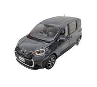 YRXIAO 1 30 Per Toyota Sienta MPV Veicolo Commerciale Modello Di Auto In Lega 14 Cm Ornamenti Decorativi Statici Rosso(Gray)