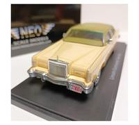 YRXIAO 1 43 per City Four Door Limousine Model Town Car 1978 Veicolo In Metallo Classico Statico Da Collezione(Yellow)
