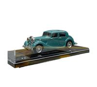 YRXIAO 1:43 Per Jaguar 1961E Convertible Hardtop Car Model Collezione Per Adulti Miniature Scene Ornaments(Green)