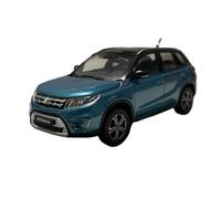 YRXIAO 1:43 Per Suzuki Vitara 2016 SUV Fuoristrada Modello Di Auto WeChat Ornamento Statico Veicolo Blu