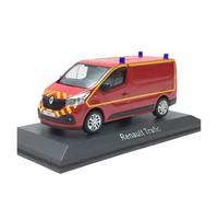 YRXIAO 1 43 per Tafik Alloy Fire Truck Model Completamente Chiuso Stand Espositivo Statico Collezione Souvenir Rosso
