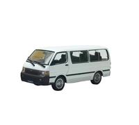 YRXIAO 1 43 per Toyota Hiace Alloy Business Van Model Scale Metal Home Decoration Yellow(White)
