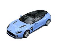 YRXIAO 1:64 Per Aston Martin Zagato Safari Edition Modello Di Auto In Lega Souvenir Per Adulti Per Appassionati Veicoli(Blue)