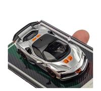 YRXIAO 1:64 Per Auto In Resina Ferrari SF9O XX Stradale Modello Ornamento Statico Può Essere Utilizzato Per Regali Aziendali(Silver)