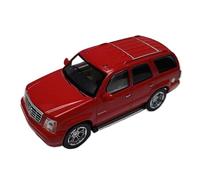 YRXIAO 1/64 Per Escalade 2005 Modello Di Auto In Lega Per Adulti Ornamento Da Collezione Oro(Red)