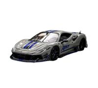 YRXIAO 1:64 Per F8 Mansory Versione Modificata F8XX Modello Di Auto In Resina Miniatura Collezione Hobby Ornamenti