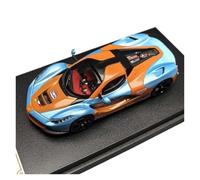 YRXIAO 1:64 Per Ferrari Lafa Prancing Horse F150 Gulf Paint Alloy Car Model Collection Miniature Vehicle