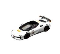 YRXIAO 1 64 Per Ferrari Supercar Hardtop A Due Porte Modello SF90XX Stradale Rosso Giallo Blu E Bianco(White)