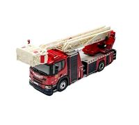 YRXIAO 1:64 Per L32 Autopompa Con Scala Retrattile Modello Di Auto In Lega Base In Ferro Decorazione Da Collezione