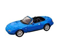 YRXIAO 1:64 Per Mazda MX5 Eunos Roadster In Miniatura Piccoli Ornamenti In Metallo Collezione Di Modelli Di Auto In Lega(Blue)