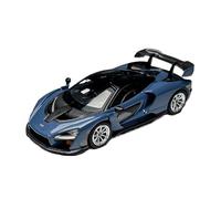 YRXIAO 1:64 Per McLaren Senna Modello Di Auto In Lega Pressofuso Da Collezione Supercar Blu