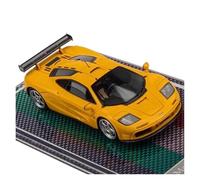 YRXIAO 1:64 Per Modello Di Auto In Resina McLaren MF1 LM Blu Metallizzato Collezione Per Adulti Ornamento Decorazione Da Tavolo(Orange)