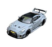 YRXIAO 1:64 Per Nissan GTR R35 RR LB Wide Body Modello Di Auto In Lega Pressofusa Da Collezione Supercar Grigio(Gray)