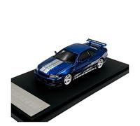 YRXIAO 1:64 Per Nissan Skyline GTR R34 Nismo Z-Tune Modello Di Auto Giocattolo In Lega Decorativa In Metallo Su Piccola Scala