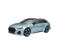 YRXIAO 1:64 Per RS6 Avant Blu Modello Di Auto In Lega Pressofusa Ornamento Classico Da Collezione