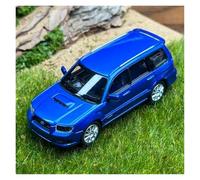 YRXIAO 1:64 Per Subaru Forester SG9 Modello Di Auto In Lega Blu In Miniatura Per Decorazioni Per Feste A Tema(Blue)