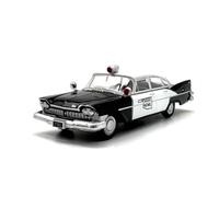 YRXIAO Alloy Car Scala Model Modello Auto In Lega In Scala 1:87 Per La Polizia Stradale Modello Simulazione Collezione Ornamento Miniatura Vintage Veicolo In Scala Da Collezione
