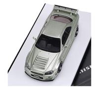 YRXIAO Blu 1:64 Per Skyline GT-R R34 Modello Di Auto In Resina Collezione Veicolo Espositore Hobby(Style 3)