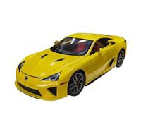 YRXIAO Collezione Completa Di Modelli Di Auto In Scala 1:18 Per Lexus LFA 2010 Supercar Street Version ABS Ornamenti(Yellow)