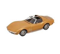 YRXIAO Collezione Di Modelli Di Auto Statiche In Lega Supercar Chevy Corvette C3 In Scala 1:18 Pressofusa(Brown)