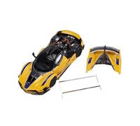 YRXIAO Giallo 1:64 Per Ferrari FXXK EVO Modello Auto In Lega Con Schienale Aperto Collezione Veicoli Da Esposizione Per Hobby(Yellow)
