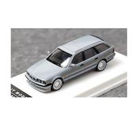 YRXIAO Grigio 1:64 Per E34 TOURING ALPINA Scala Lega Pressofusa Veicoli Giocattolo Modello Di Auto In Miniatura(Gray)