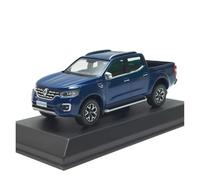 YRXIAO Ornamenti Decorativi Per Veicoli In Miniatura Per Tavolo Da Sabbia Modello Di Camioncino In Lega Alaskan Pickup 1/43 Blu