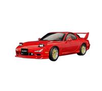 YRXIAO Per Mazda RX-7 Scala Ornamenti In Metallo Modello Di Auto In Lega 1:18 Pressofuso Supercar Da Collezione Rosso(Red)