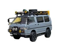 YRXIAO Per Mitsubishi Delica Off-road Van Terza Generazione 1:64 DELICA Modello Di Auto In Lega Ornamenti In Metallo