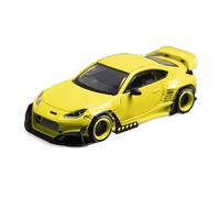 YRXIAO Per Toyota GR86 PANDEM Modello Di Auto In Lega Gialla 1:64 Ornamenti Da Collezione In Piccola Scala
