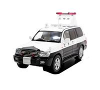 YRXIAO Per Toyota Land Cruiser LC100 1:43 Modello Di Auto Della Polizia Per La Decorazione Casa E Dell'ufficio