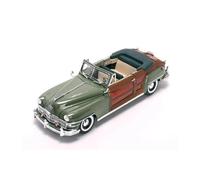 YRXIAO Scala 1:18 Per Chrysler Wood Grain Car 6142 Collezione Statica Giocattolo Modello In Metallo Pressofuso