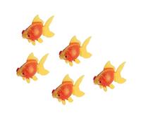 YRYRYW 5 Pezzi di Decorazione simulata di Carpa per Acquario, Pesci Artificiali in plastica, Decorativi, realistici, per acquari, per paesaggi di Feste Household faucets