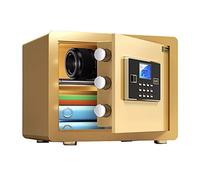 YRYRYW Cassaforte per armadietti, Cassetta di sicurezza elettronica digitale in acciaio massiccio Deposito di gioielli Contanti Home Office Hotel 3 Bulloni di chiusura antiurto con poggiapiedi 30 × 30