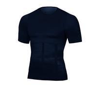YRYRYW Cintura Controllata Maglia da Fitness T-Shirt per Uomini - sotto Vestito Astringente per Il Petto e la Costola Household faucets