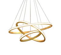 YRYRYW Colore in Legno a casa LED per Camera da Pranzo Camera da Letto lampadario, lampade del Soggiorno Nordico a LED, creatività personalità Arte in Legno Lampadine White-White Luce Bianca 40+60+80