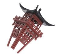 YRYRYW Decorazione del Padiglione Ornamento Figurina Tradizionale Cinese per Il Giardino delle Fate Bonsai Micro Paesaggio Acquario Terrario Household faucets