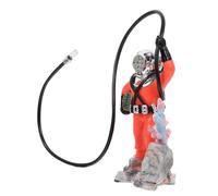 YRYRYW Decorazione per gorgogliatore d'Aria per Acquario con Modello subacqueo con Tubo Morbido per coinvolgere l'ambiente dell'acquario Sicuro per Tutte Le Specie di Pesci Facile da