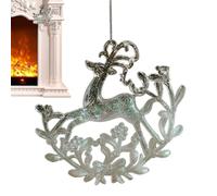 YRYRYW Decorazioni per Le Feste del Paese delle Meraviglie - Decorazioni Natalizie del Paese delle Meraviglie Ciondolo per L'Albero di Natale - Ornamento Natalizio Bianco per scuole, chiese